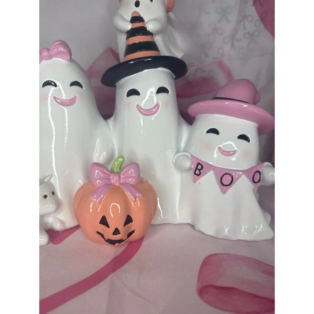 Summerween Coquette Pastel Ghost Family